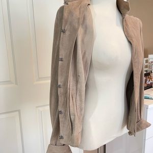 Soft suede jacket/shirt
